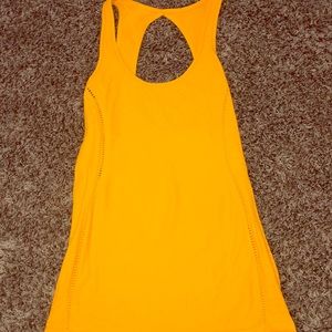 Orange Fabletics tank